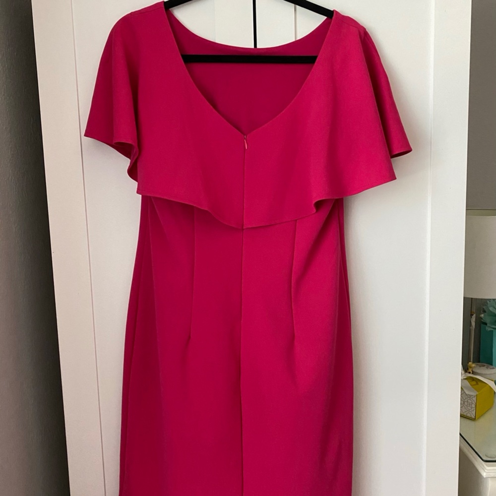 Glamour Pink Pencil Dress
